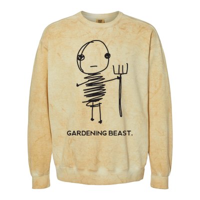 Funny And Odd Gardening For Gardeners And Farmers Colorblast Crewneck Sweatshirt