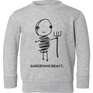 Funny And Odd Gardening For Gardeners And Farmers Toddler Sweatshirt