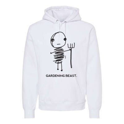 Funny And Odd Gardening For Gardeners And Farmers Premium Hoodie