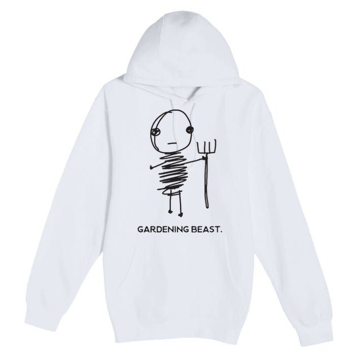 Funny And Odd Gardening For Gardeners And Farmers Premium Pullover Hoodie