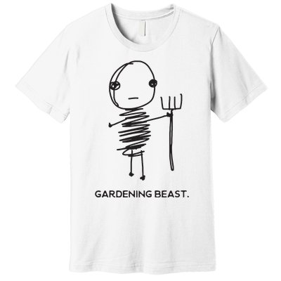 Funny And Odd Gardening For Gardeners And Farmers Premium T-Shirt