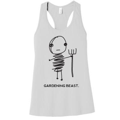 Funny And Odd Gardening For Gardeners And Farmers Women's Racerback Tank