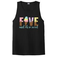 Five and Oh So Sweet Ice Cream 5th Birthday PosiCharge Competitor Tank