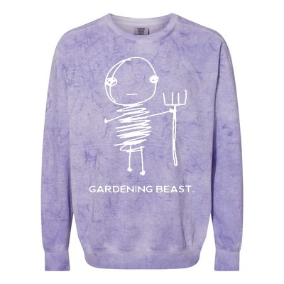 Funny And Odd Gardening For Gardeners And Farmers Colorblast Crewneck Sweatshirt