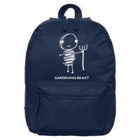 Funny And Odd Gardening For Gardeners And Farmers 16 in Basic Backpack
