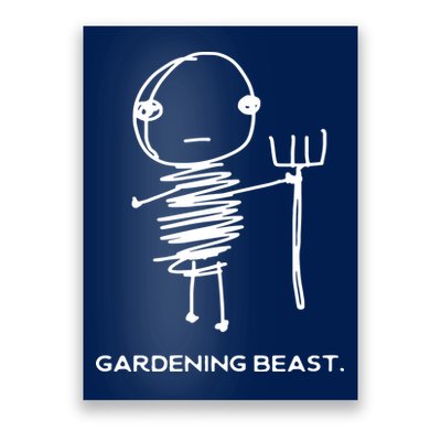 Funny And Odd Gardening For Gardeners And Farmers Poster