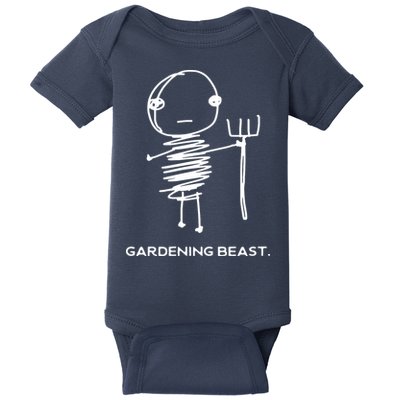 Funny And Odd Gardening For Gardeners And Farmers Baby Bodysuit