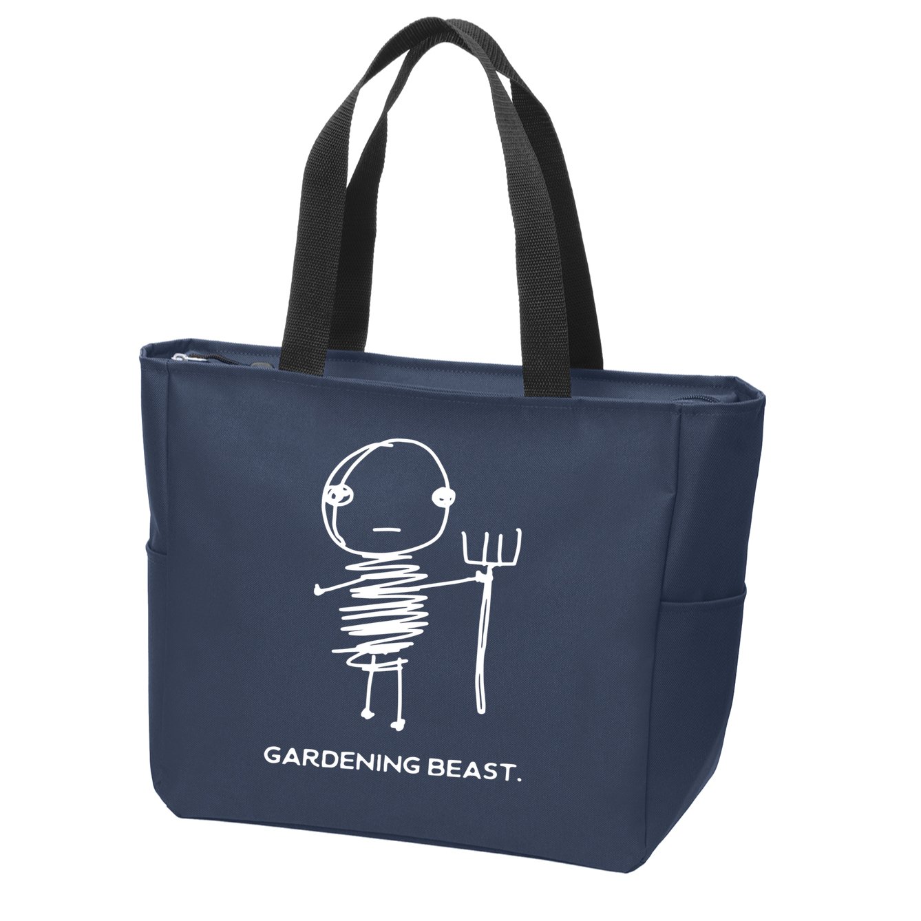 Funny And Odd Gardening For Gardeners And Farmers Zip Tote Bag