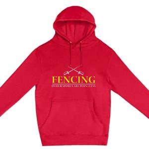 Fencing All Other Sports Are Pointless Premium Pullover Hoodie