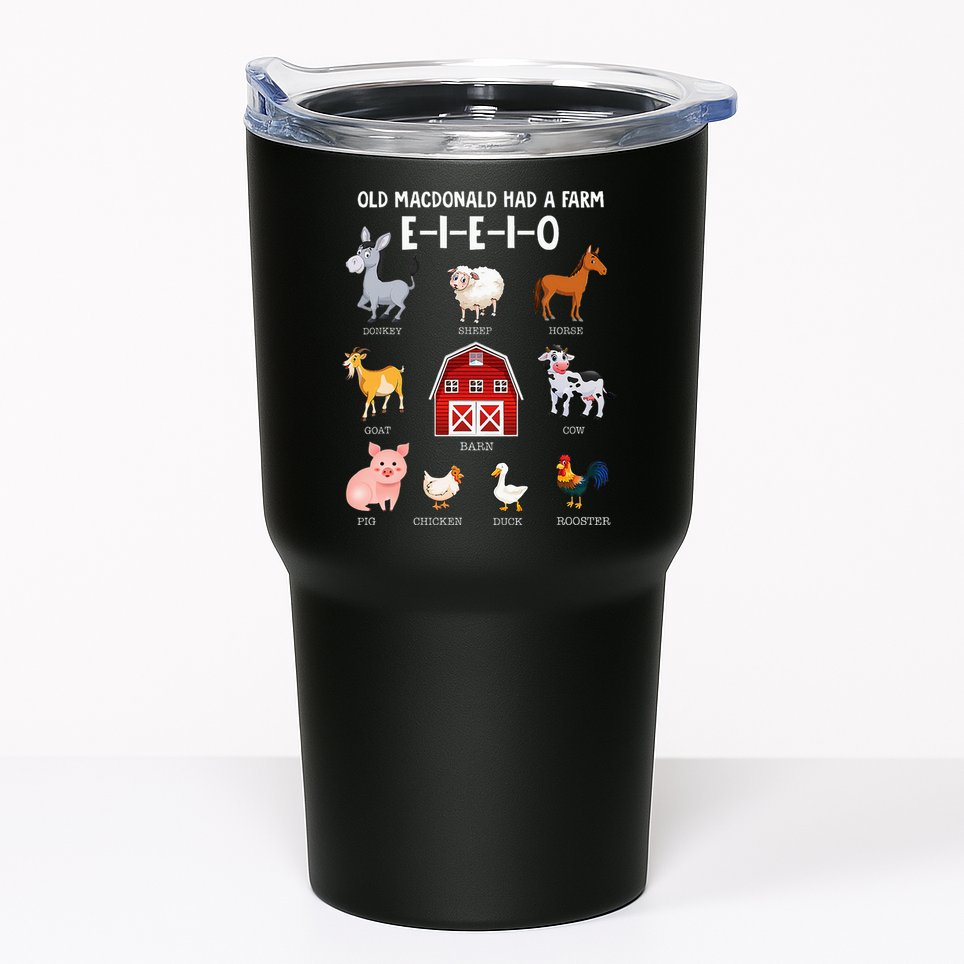 Farm Animals Old Macdonald Had A Farm Eieio Tumbler