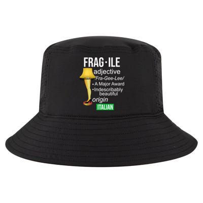 Fragile Adjective Origin Italian A Major Award Cool Comfort Performance Bucket Hat