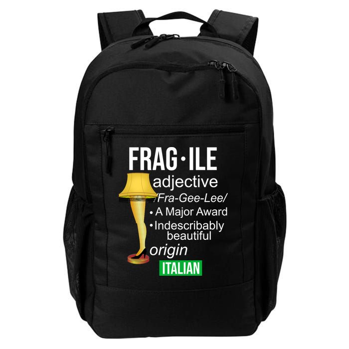 Fragile Adjective Origin Italian A Major Award Backpack