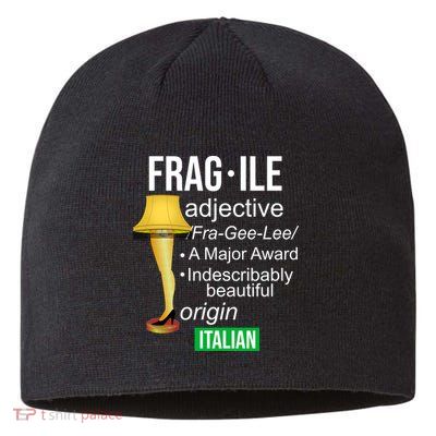 Fragile Adjective Origin Italian A Major Award Sustainable Beanie