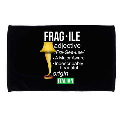 Fragile Adjective Origin Italian A Major Award Microfiber Hand Towel
