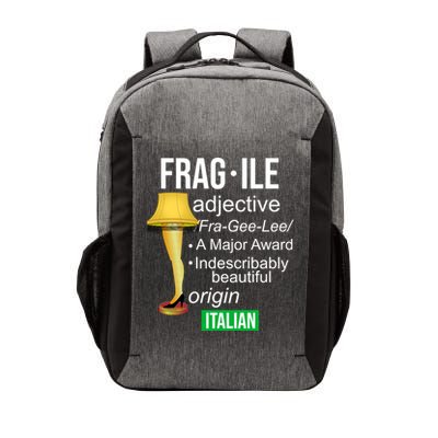 Fragile Adjective Origin Italian A Major Award Vector Backpack