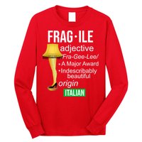 Fragile Adjective Origin Italian A Major Award Long Sleeve Shirt