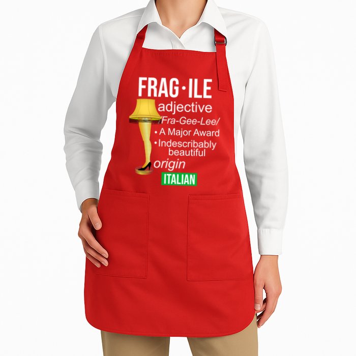 Fragile Adjective Origin Italian A Major Award Apron