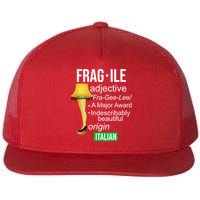 Fragile Adjective Origin Italian A Major Award Flatbill Hat