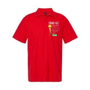 Fragile Adjective Origin Italian A Major Award Softstyle Adult Sport Polo