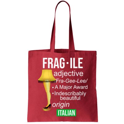 Fragile Adjective Origin Italian A Major Award Bag