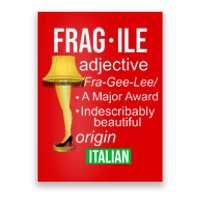 Fragile Adjective Origin Italian A Major Award Poster