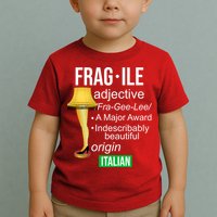Fragile Adjective Origin Italian A Major Award Toddler T-Shirt
