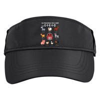 Farm Animals Old Macdonald Had A Farm E I E I O Adult Drive Performance Visor
