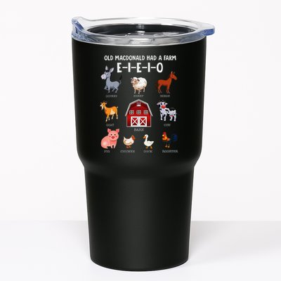 Farm Animals Old Macdonald Had A Farm E I E I O Tumbler