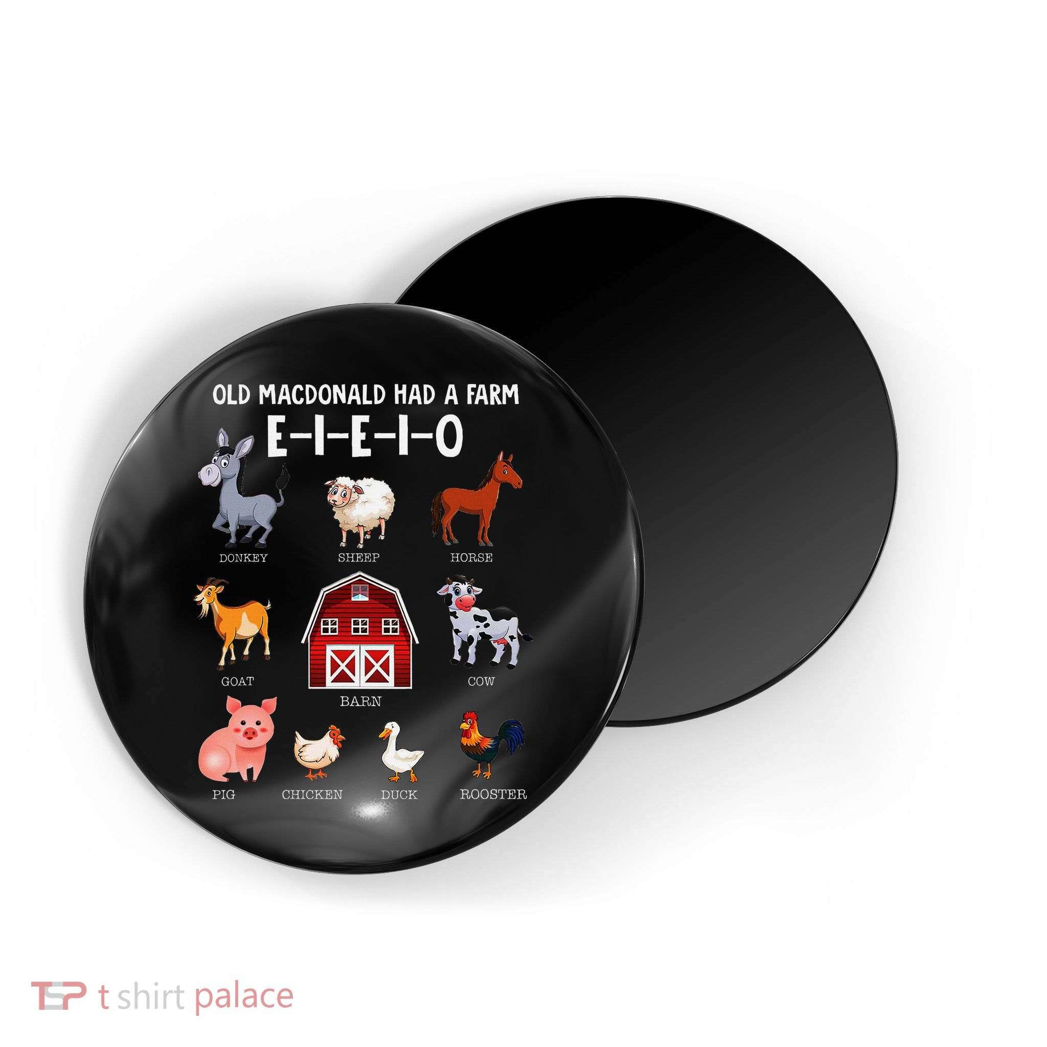Farm Animals Old Macdonald Had A Farm E I E I O Magnet