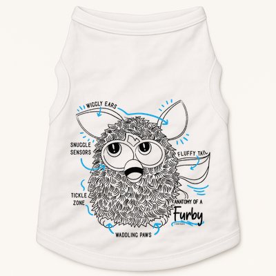 Furby Anatomy Of A Furby Retro Textbook Diagram Doggie Tank