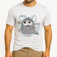 Furby Anatomy Of A Furby Retro Textbook Diagram Cooling Performance Crew T-Shirt