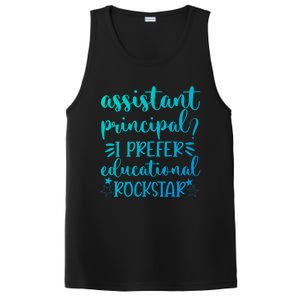 Funny Assistant Principal I Prefer Educational Rockstar Gift Cute Gift PosiCharge Competitor Tank