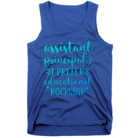 Funny Assistant Principal I Prefer Educational Rockstar Gift Cute Gift Tank Top