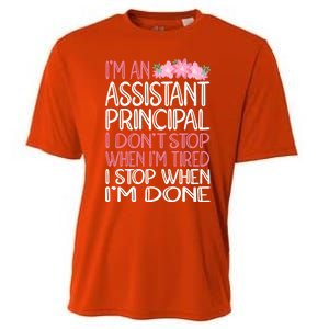 Funny Assistant Principal Gift Cooling Performance Crew T-Shirt