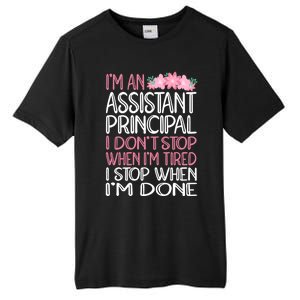 Funny Assistant Principal Gift Tall Fusion ChromaSoft Performance T-Shirt