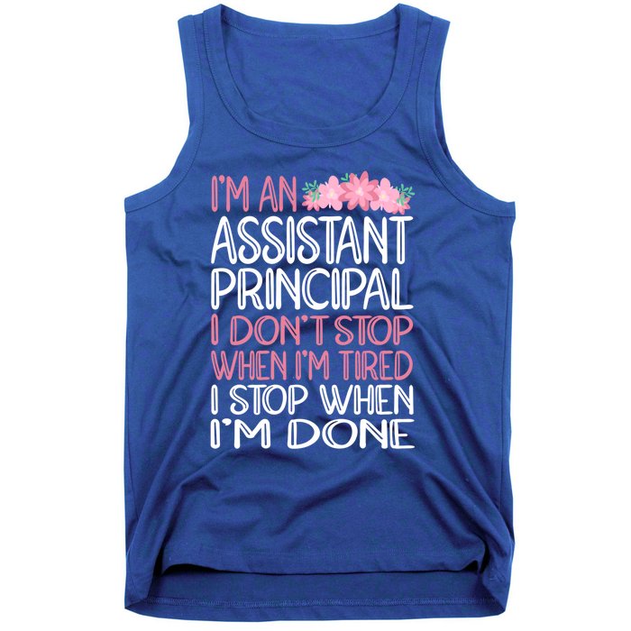 Funny Assistant Principal Gift Tank Top