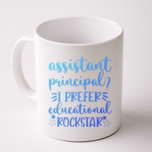 Funny Assistant Principal I Prefer Educational Rockstar Gift Cute Gift Coffee Mug