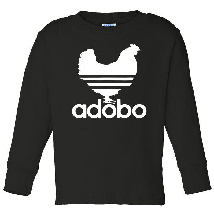 Filipino Adobo Philippines Chicken Farm Girl Men Women Gifts Toddler Long Sleeve Shirt