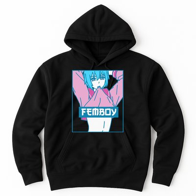 Femboy Aesthetic Pastel Yaoi Anime Boy Crossdressing Hoodie