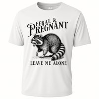 Feral And Pregnant Racoon Cooling Performance Crew T-Shirt