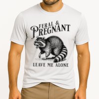 Feral And Pregnant Racoon Cooling Performance Crew T-Shirt