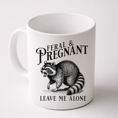 Feral And Pregnant Racoon Mug