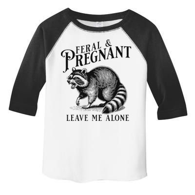 Feral And Pregnant Racoon Toddler Fine Jersey T-Shirt