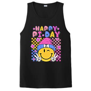 Funny Apple Pi Math Lover Teacher Nerd Geek Happy Pi Day Meaningful Gift PosiCharge Competitor Tank