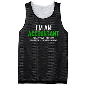 Funny Accountant Pun Cpa Accounting Bookkeeping Mesh Reversible Basketball Jersey Tank