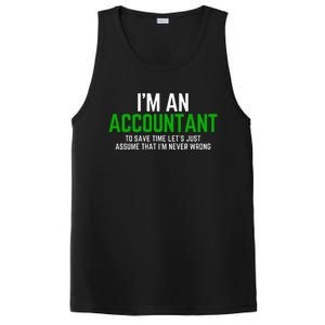 Funny Accountant Pun Cpa Accounting Bookkeeping PosiCharge Competitor Tank