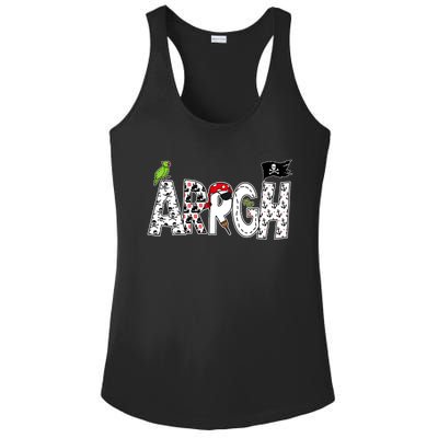 Fun ARRGH Pirate Style Pirate Costume ARGH Pirate Ladies PosiCharge Competitor Racerback Tank