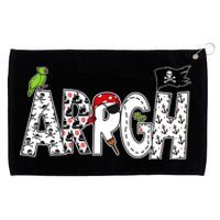 Fun ARRGH Pirate Style Pirate Costume ARGH Pirate Grommeted Golf Towel