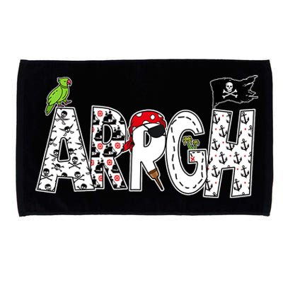 Fun ARRGH Pirate Style Pirate Costume ARGH Pirate Microfiber Hand Towel