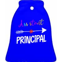 Funny Assistant Principal Back To School Appreciation Day Cute Gift Ceramic Bell Ornament